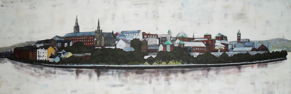 Derry across the Foyle